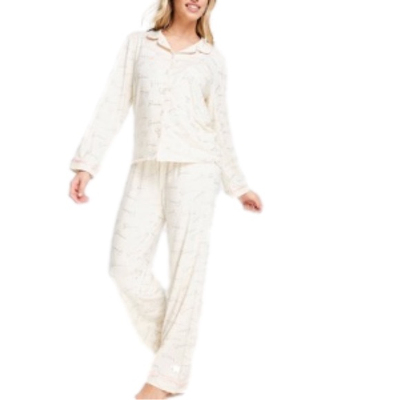 NWT Loungeable Pajama Set - Small - Picture 4 of 4